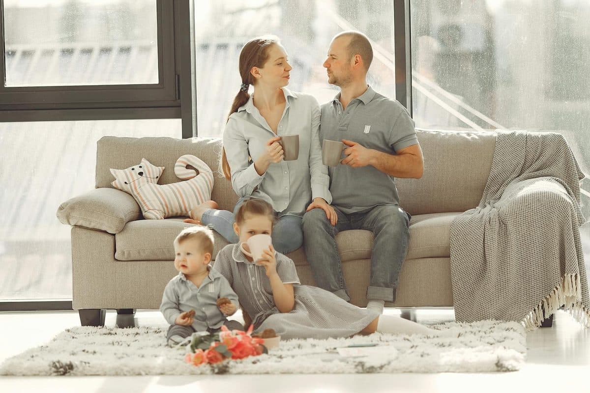 A Tampa Bay family enjoying a comfortable, well-cooled home